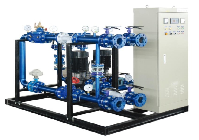 Belitto Direct Connection Heating Substation — Skid Assembly